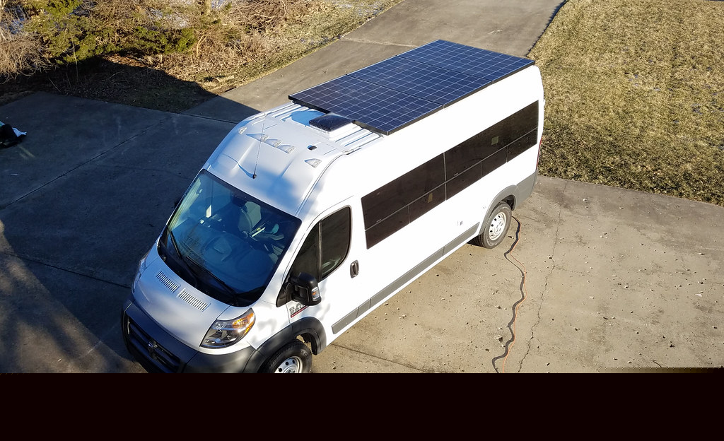 RW and VJ's 159" with 810w of solar